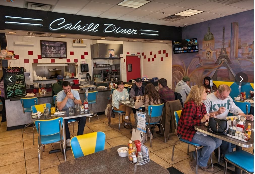 Award-winning breakfast at Cahill Diner